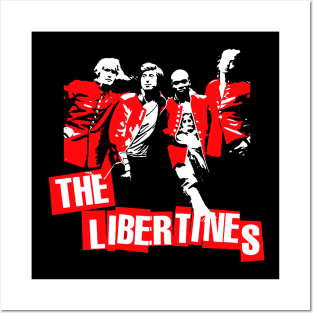 The Libertines Red And White Posters and Art